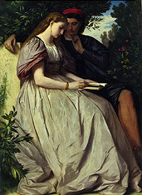 Paolo and Francesca. from Anselm Feuerbach
