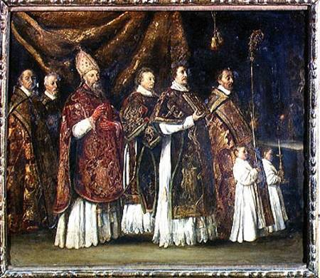 The Pontifical Mass or, The Procession from Antoine Le Nain
