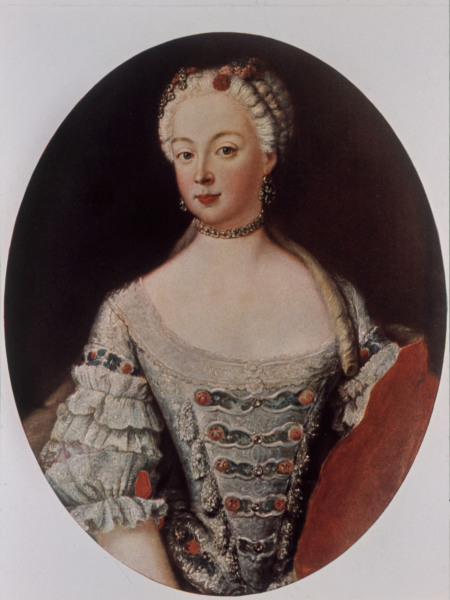 Elisabeth Christine of Prussia from Antoine Pesne