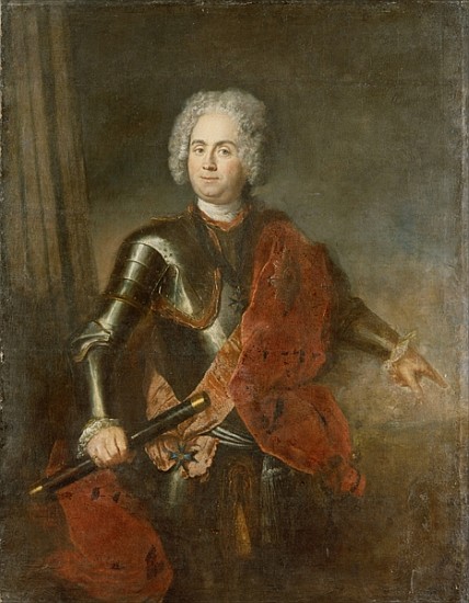 Graf von Schwerin from Antoine Pesne
