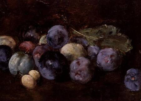 A Still-Life of Plums from Antoine Vollon