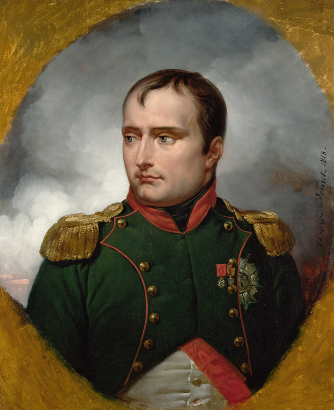 Portrait of Napoleon I (1769-1821) from Antoine Charles Horace (Carle) Vernet