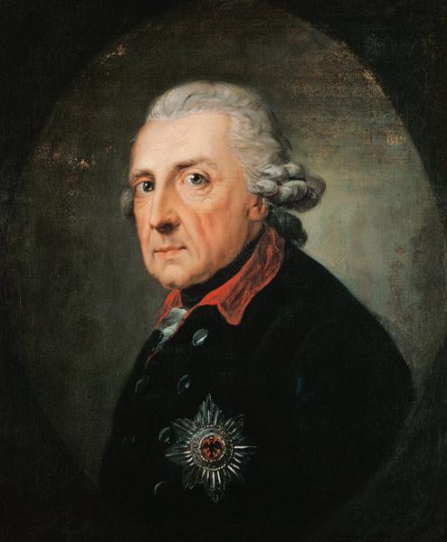 Friedrich II the Great, king of Prussia