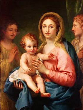 Madonna and Child with Two Angels, 1770-73