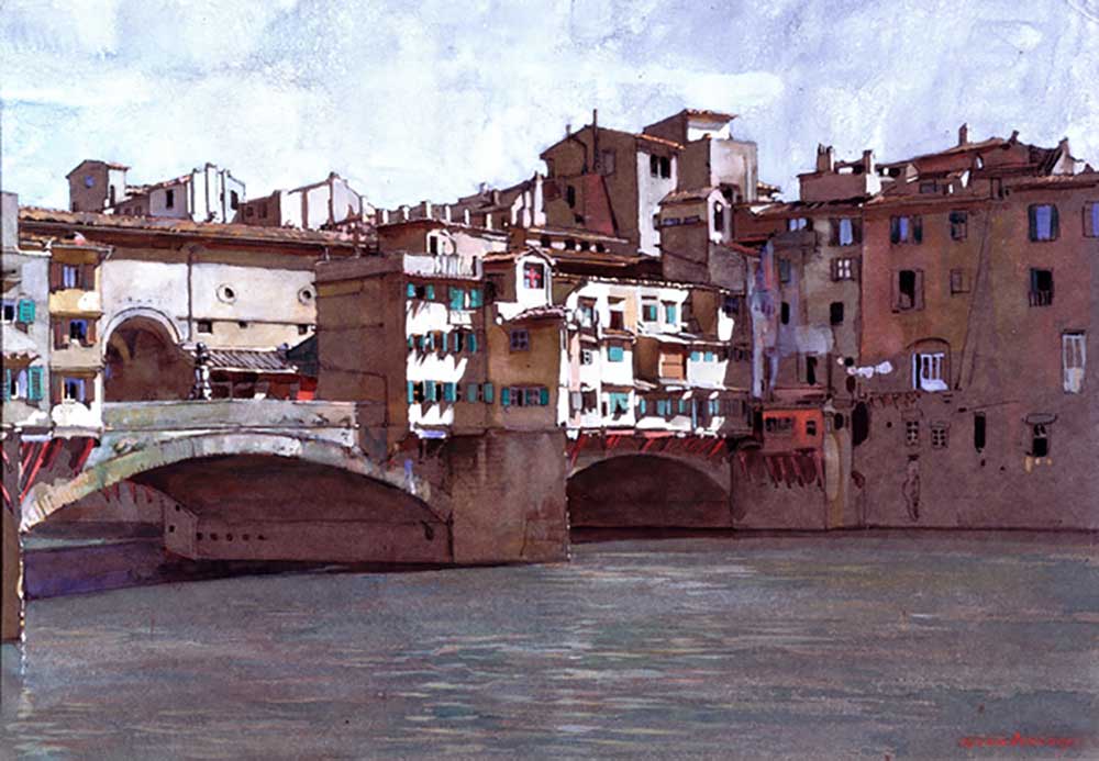 Ponte Vecchio, Florence from Anton van Anrooy