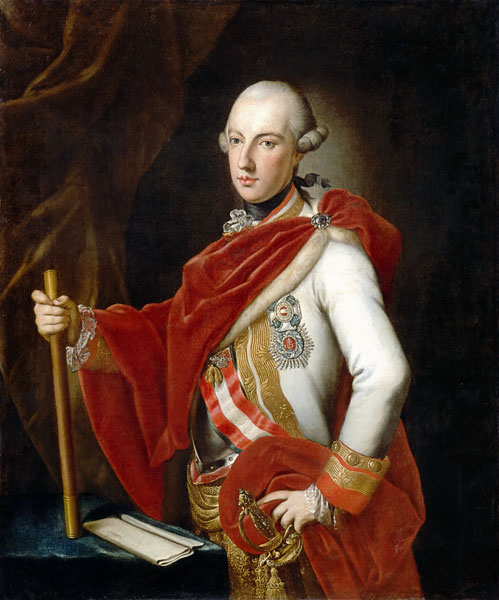 Portrait of Emperor Joseph II (1741-1790) from Anton von Maron