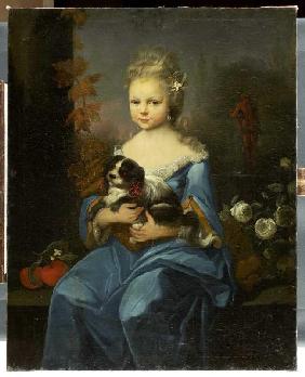 Bildnis der Margarethe Sophie Leonore von Holzhausen (1722-1747) (?)