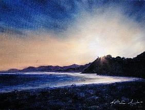 Spanish Coast, 2002 (oil on canvas) 