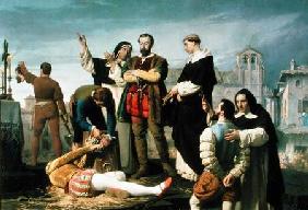 The Comuneros: Juan de Padilla (1490-1521) Juan Bravo and Francisco Maldonado at the Scaffold