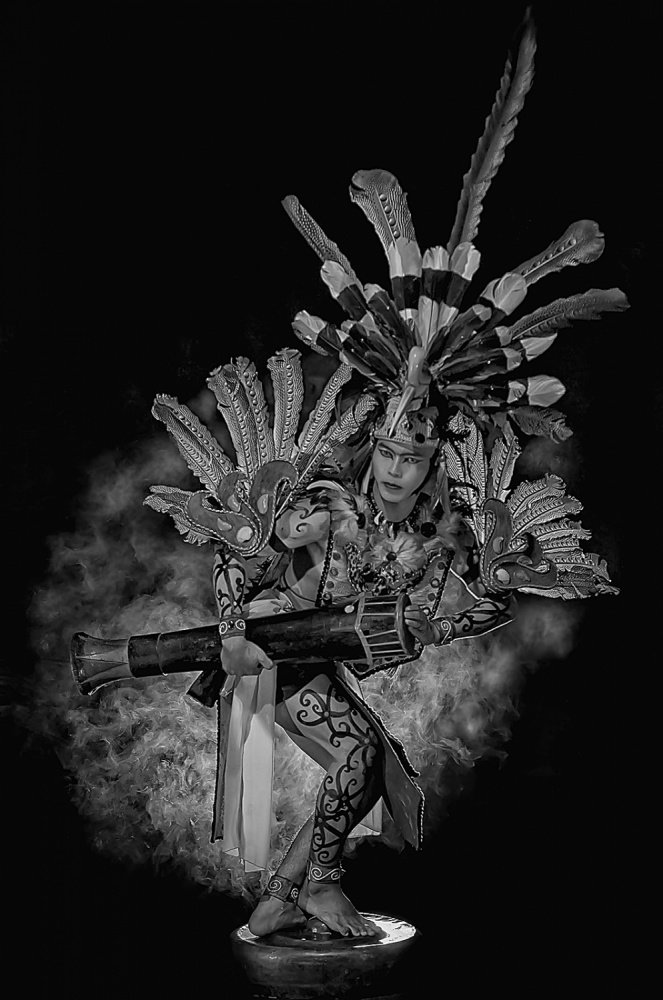 Dayak Cultural Dancers from Antonius Tendi