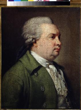 Portrait of the Dramatist Denis I. Fonvizin (1745-1792)