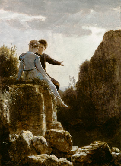Honeymoon from Arnold Böcklin