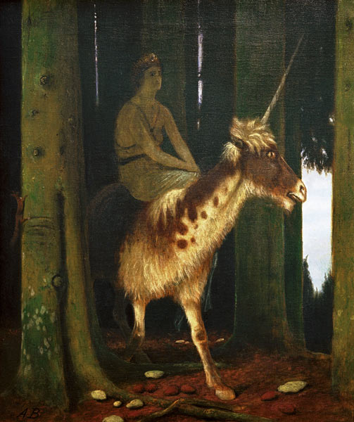 The silence of the woods from Arnold Böcklin