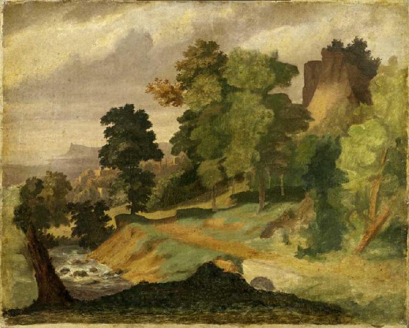 Landschaft from Arnold Böcklin