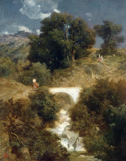 Roman Landscape with a Bridge