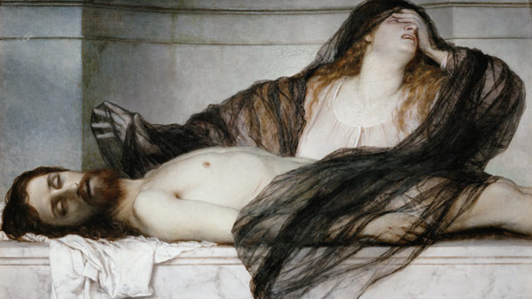 Mourn for Maria Magdalena at the corpse Christi from Arnold Böcklin