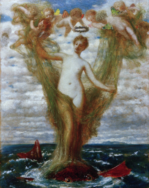Venus Anadyomene from Arnold Böcklin