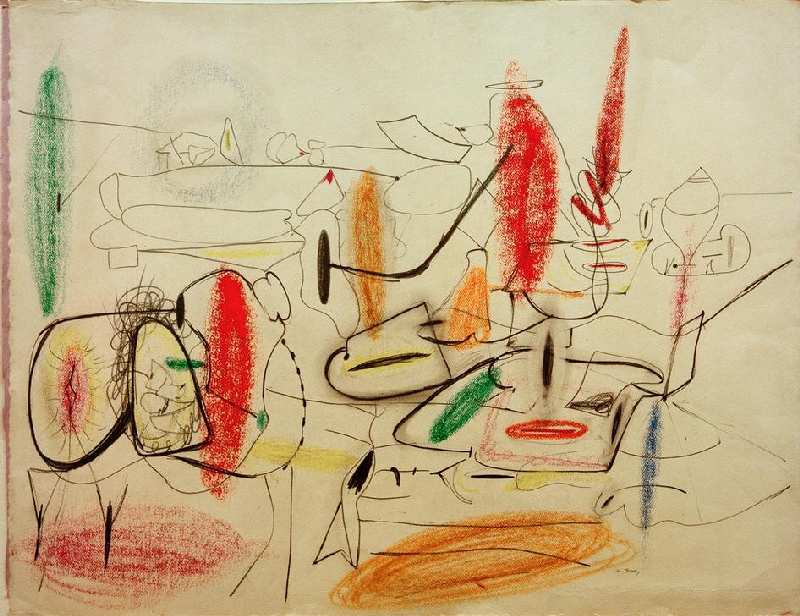 Untitled – Study for Painting from Arshile Gorky