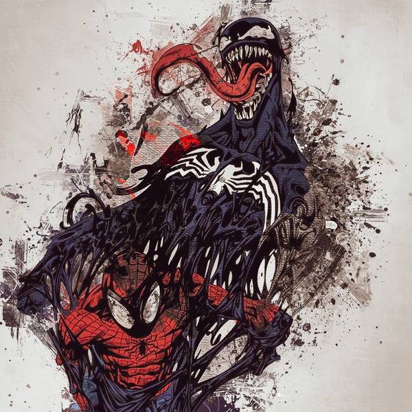 Venom vs Spiderman from Benny Arte