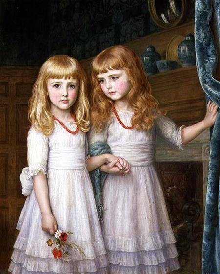 Marjorie and Lettice Wormald from Arthur Foord Hughes