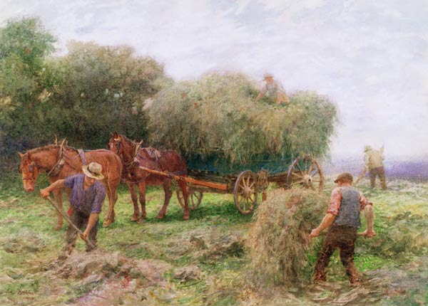 Haymaking from Arthur Hopkins