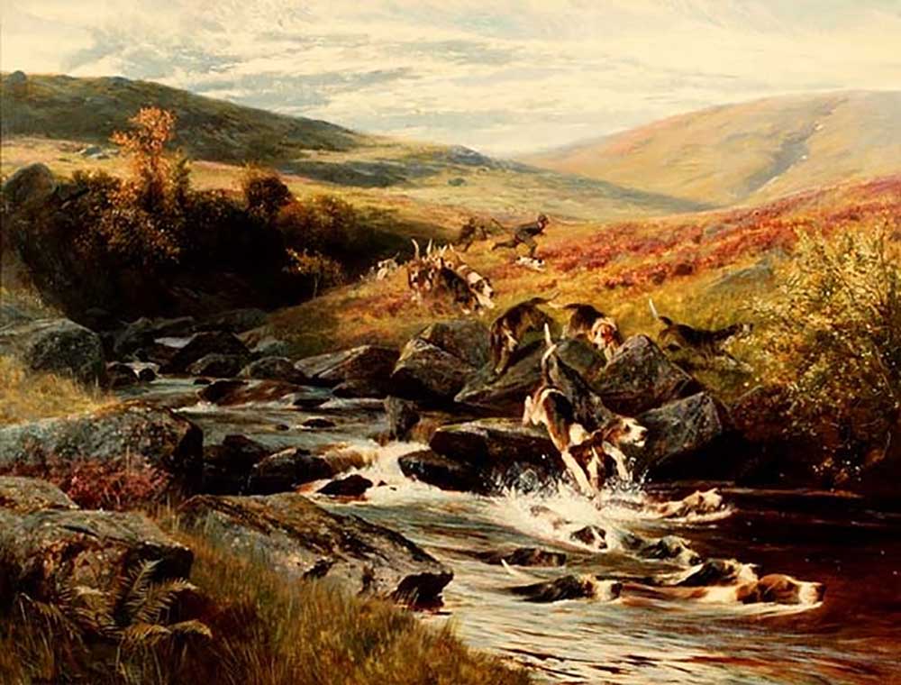 The Otter Hunt from Arthur Wardle