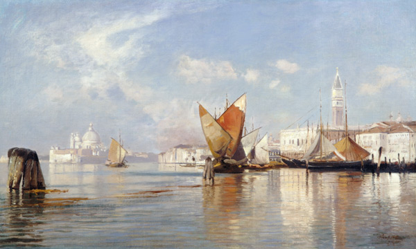 On the Lagoon, Venice from Ascan Lutteroth