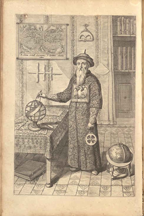Johann Adam Schall von Bell. (From Athanasius Kircher's China Illustrata) from Athanasius Kircher