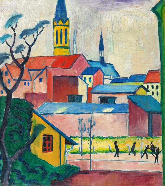 Saint Mary's Curch from August Macke