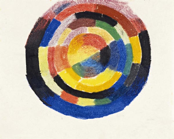 Color Wheel (Farbkreis) from August Macke