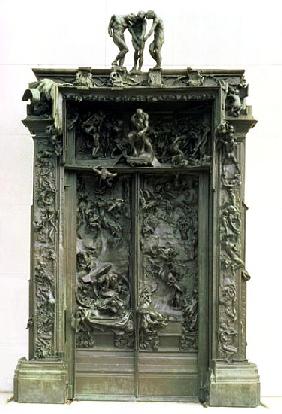 The Gates of Hell, 1880-90 (bronze)