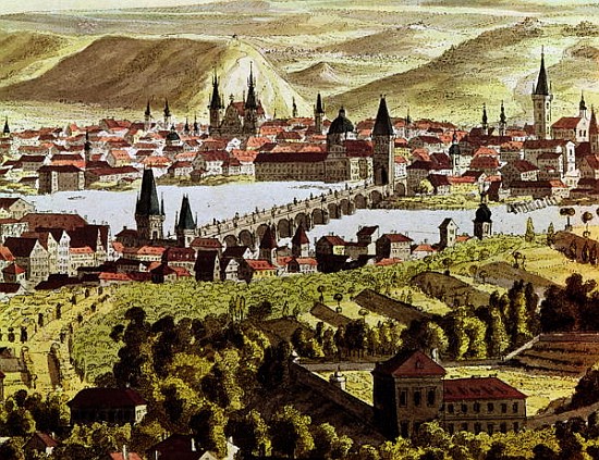 View of Prague from Austrian School