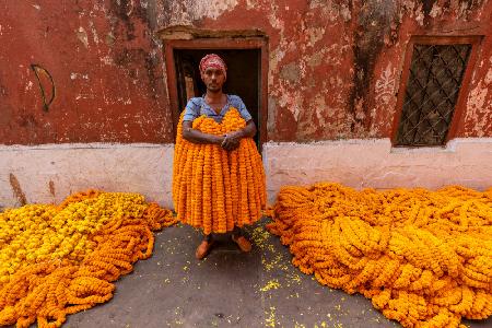 Flower seller