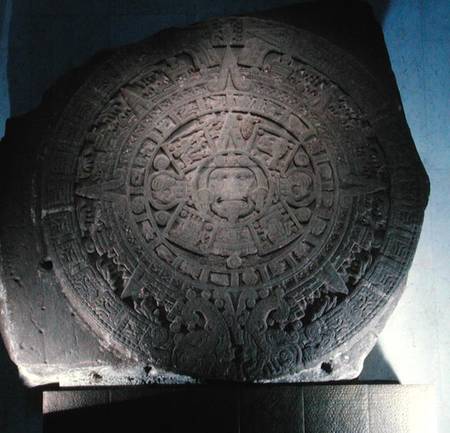 The Great Calendar Stone from Aztec