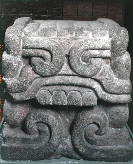 Head of a Feathered Serpent from Aztec