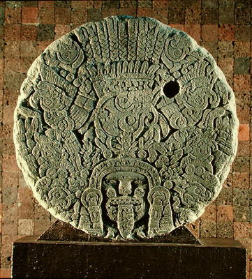 Tlaltecuhtli (stone) from Aztec