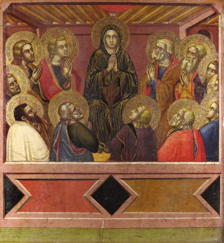 Pentecost from Barnaba da Modena