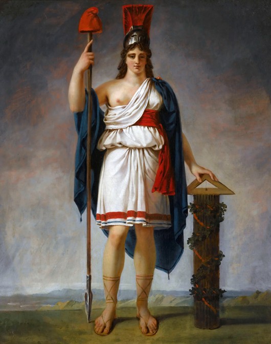 Allegorical Figure of the French Republic from Baron Antoine Jean Gros