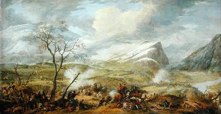 The Battle of Rivoli on the 14th January 1797 from Baron Louis Albert Bacler d'Albe