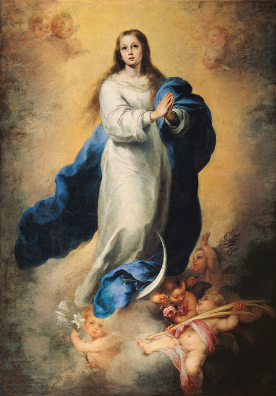 Immaculata of the Escorial from Bartolomé Esteban Perez Murillo