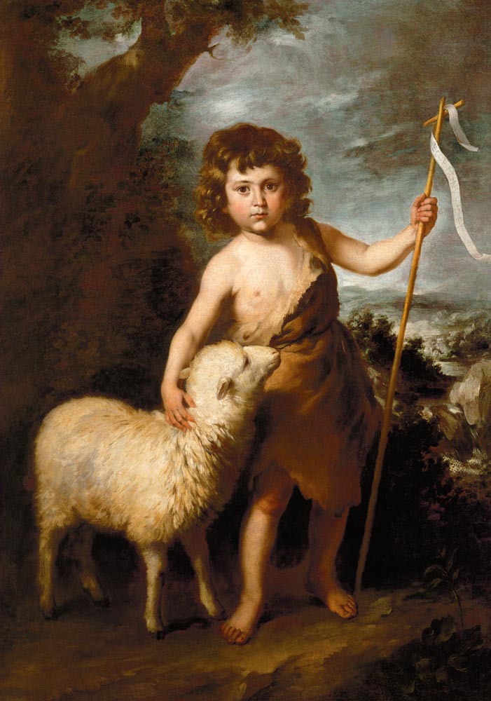 Johannes der Täufer als Kind from Bartolomé Esteban Perez Murillo