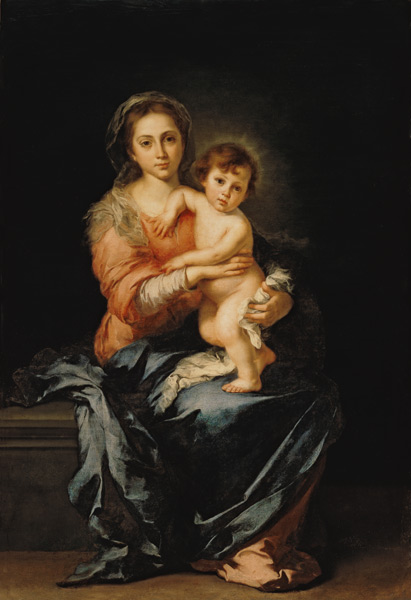 Madonna and Child, after 1638 from Bartolomé Esteban Perez Murillo