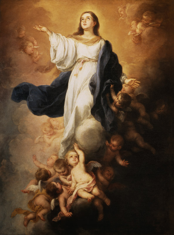 The Assumption of the Virgin from Bartolomé Esteban Perez Murillo