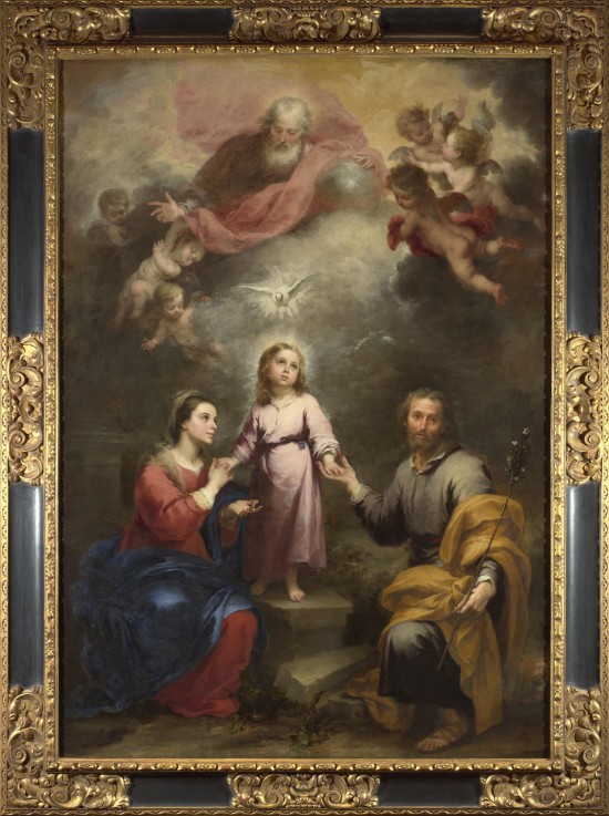The Heavenly and Earthly Trinities ("The Pedroso Murillo") from Bartolomé Esteban Perez Murillo