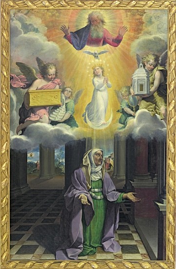St. Anne and the Immaculate Conception from Bartolomeo Cesi