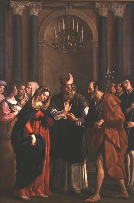 Marriage of the Virgin from Bartolomeo Gennari
