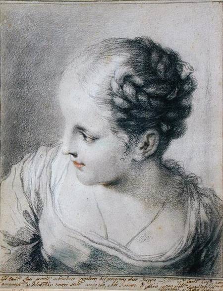Head of a Girl from Benedetto Luti