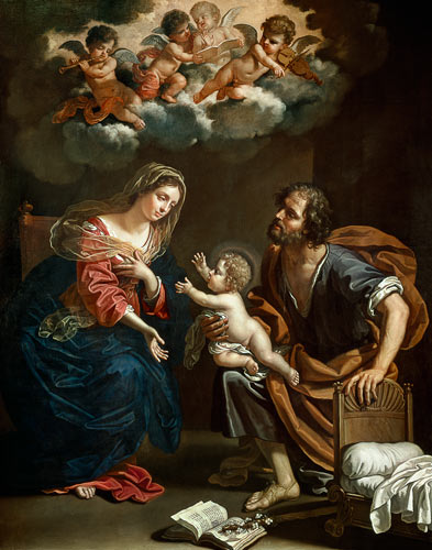 The Holy Family from Benedetto the Younger Gennari