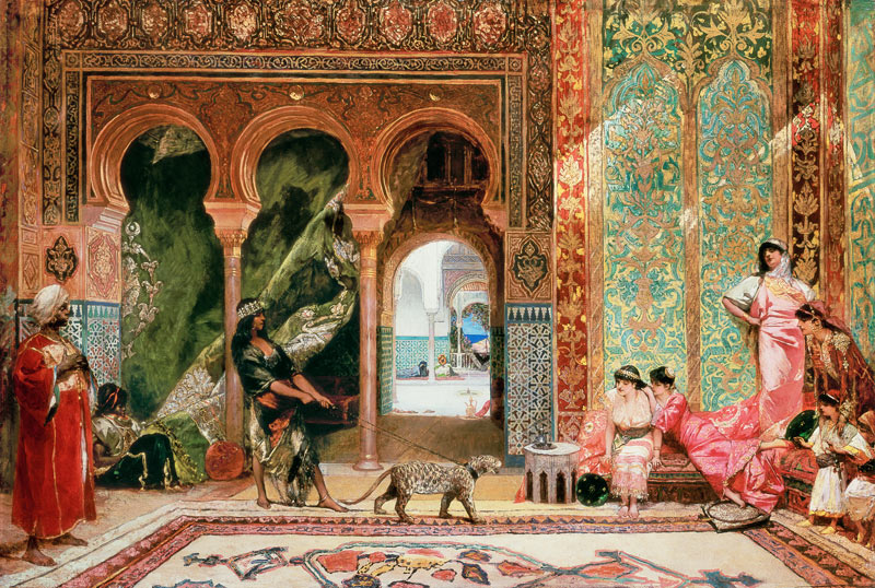 A Royal Palace in Morocco from Benjamin Constant