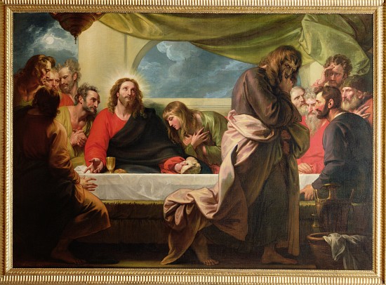 The Last Supper from Benjamin West